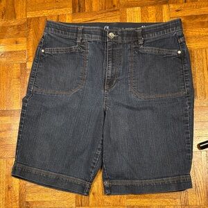 Gloria Vanderbilt Indigo‎ Jean Shorts